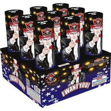 I Want You! 9-Shot XL Aerial Cake