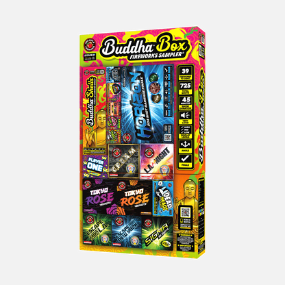 Buddha™ Box 725 Shot Fireworks Sampler®