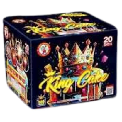 King Cake 20-Shot XL Aerial Cake | Case Pack™ 4/1