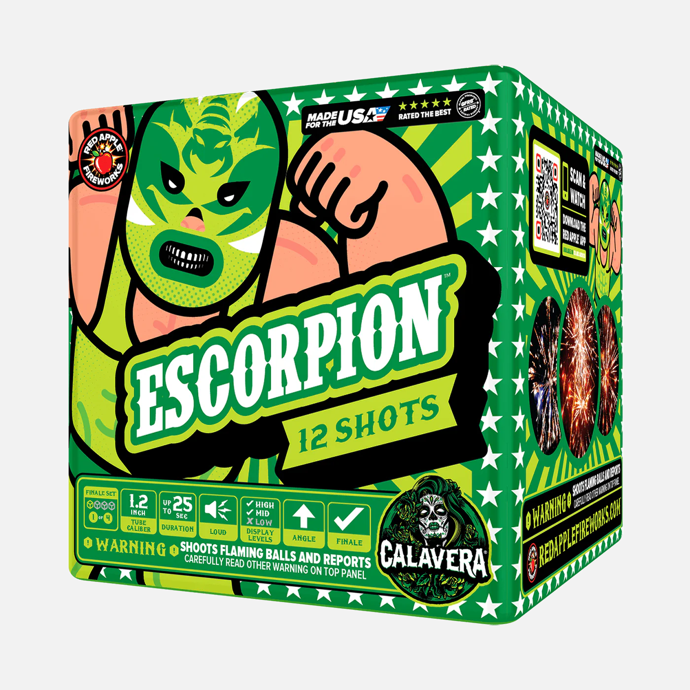 Luchadores Extremos 48-Shot Standard Aerial Finale Set