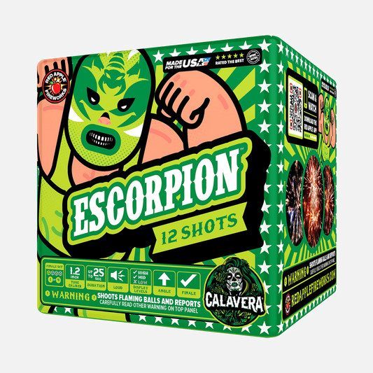 Luchadores Extremos!™ 48 Shot Standard Aerial Finale Set®