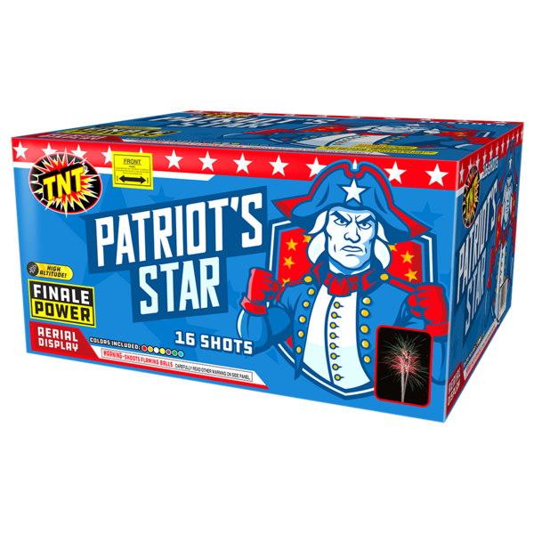 Patriot's Star 16-Shot XL Aerial Cake