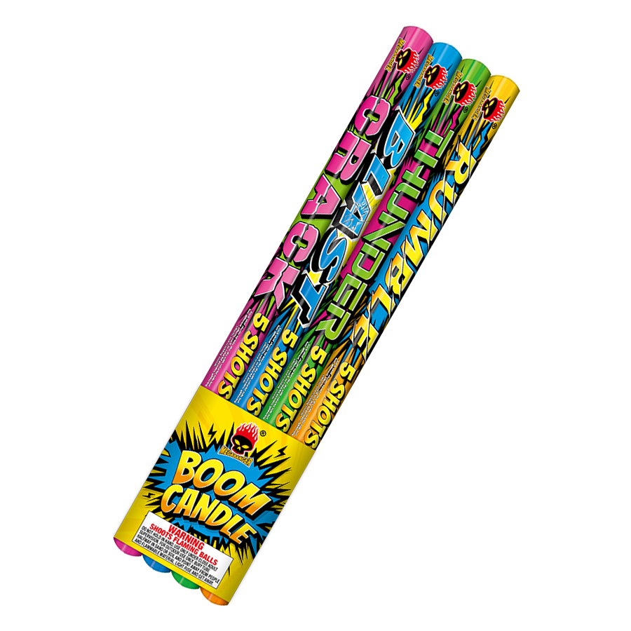 Boom Candle 5-Shot (4-Pack)