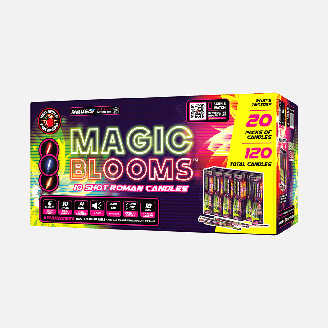 Magic Blooms™ Velas Romanas de 10 Tiros