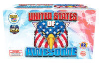 United States of Awesome 50-Shot XL Aerial Cake