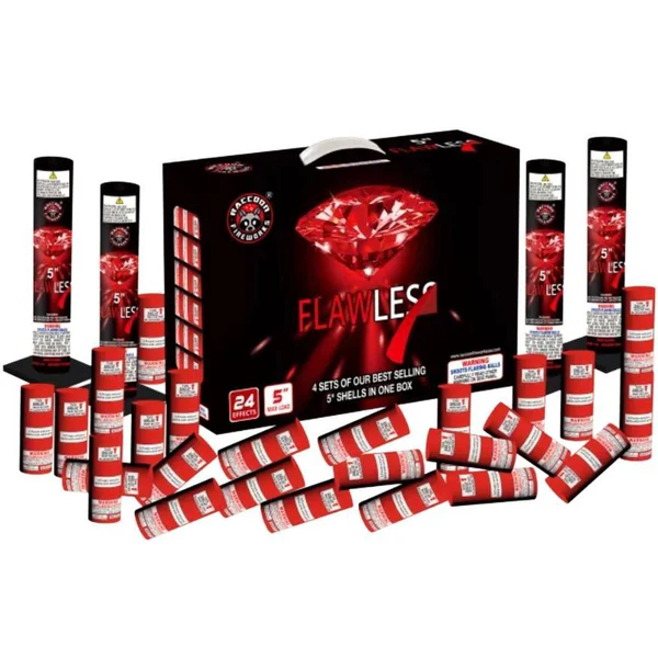 Flawless 24-Shot 5 in. Canister Shells