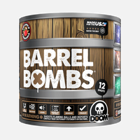 Barrel Bombs® Juego de Fuegos Artificiales Aéreos Finales Estándar de 48 Tiros®