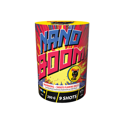 Nano Boom 9-Shot Standard Aerial Cake