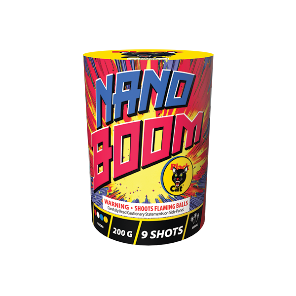 Nano Boom 9-Shot Standard Aerial Cake