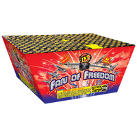 Fan Of Freedom 49-Shot XL Aerial Cake