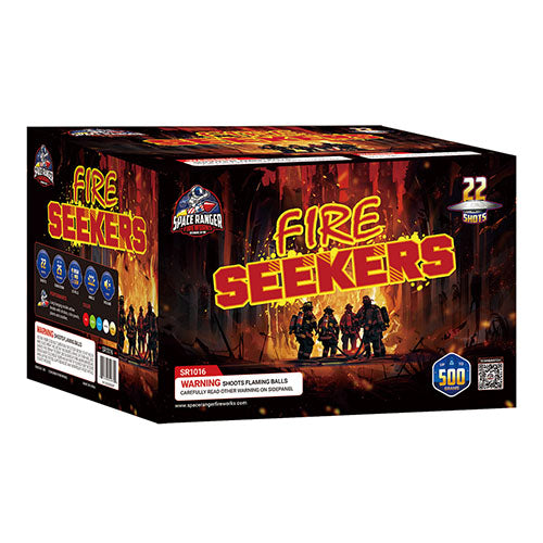 Fire Seekers 22-Shot XL Aerial Cake