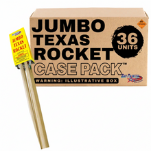 Jumbo Texas Rocket 6-Shot Standard Rocket | Case Pack™ 36/1