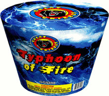 Typhoon of Fire XL Fountain