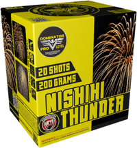Nishiki Thunder 20-Shot Standard Aerial Cake Aerial Cake