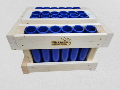 Great Lakes Mortar Racks™ 4×6 Fan 24-Shot Rack