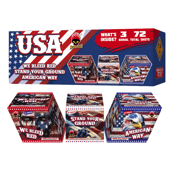 USA 72-Shot Compound Cake