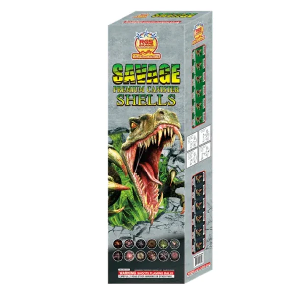 Savage Shells 24-Shot 4 in. Canister Shells