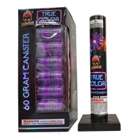 True Color 4 in. 6-Shot Canister Shell Kit