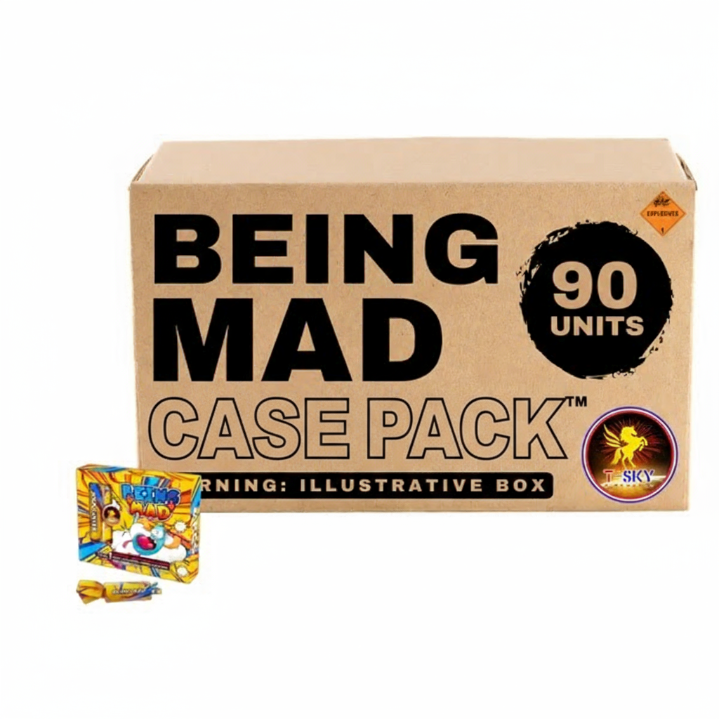 Being Mad (6-Pack) Loud Cracker Salute | Case Pack™ 90/1