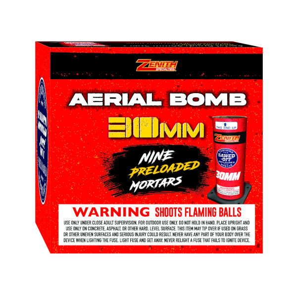 Aerial Bomb 30MM 9-Shot Pre-Loaded Shell
