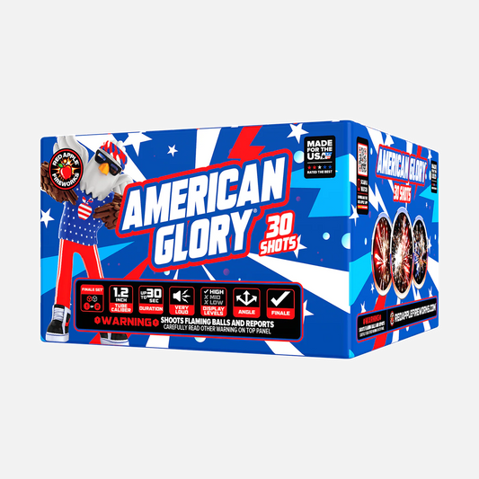 Set de pirotecnia American Glory® 60 disparos XL® Aerial Finale®