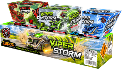 Viper Storm 147-Shot XL Aerial Finale Set
