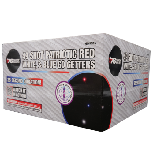 RWB Go Getters (25sec) 49-Shot XL Aerial Cake