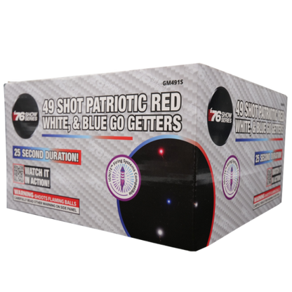 RWB Go Getters (25sec) 49-Shot XL Aerial Cake