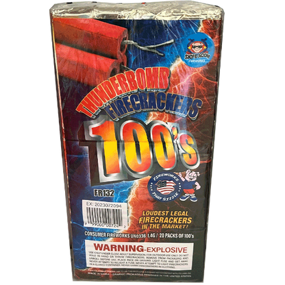 Thunderbomb Firecrackers 100s (20-Pack)