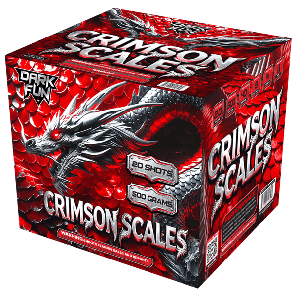 Crimson Scales 20-Shot XL Aerial Cake