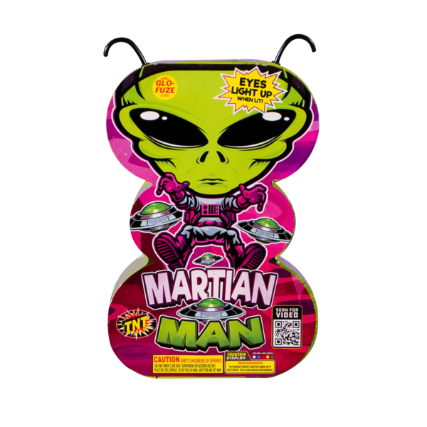 Martian Man Fountain