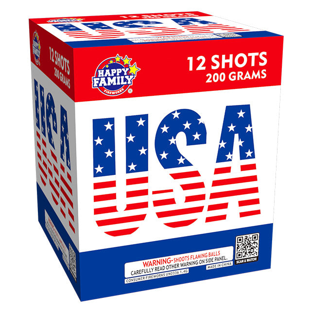 USA 12-Shot Standard Aerial Cake