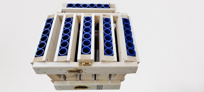 Great Lakes Mortar Racks™ HELLFIRE 36-Shot Fan Rack