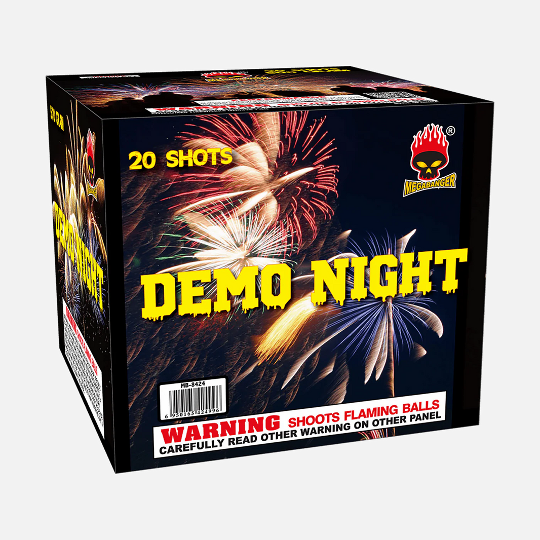 Demo Night 20-Shot XL Aerial Firework