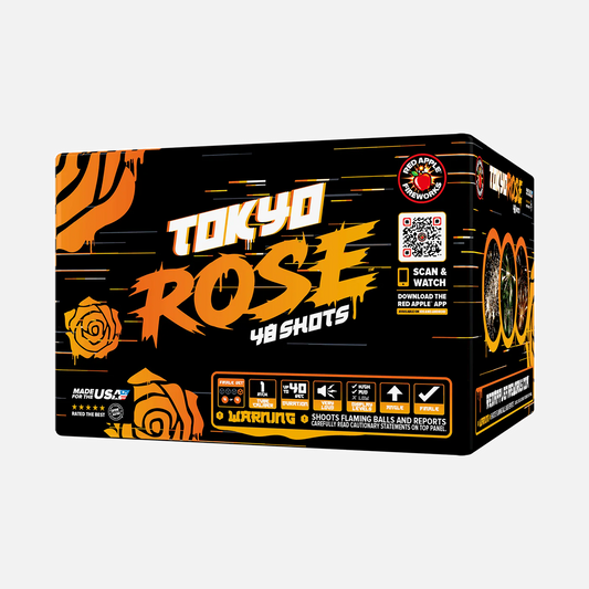 Tokyo Rose™ 192 Disparos XL® Set de fuegos artificiales®