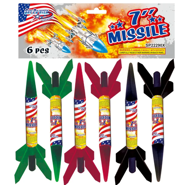 7 in. Missile Assortment