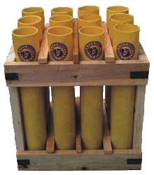 12-Shot 1.75 in. Fiberglass Tube Rack