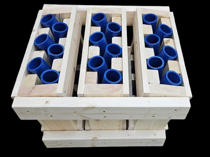 Great Lakes Mortar Racks™ 18-Shot Mayhem Fan Rack