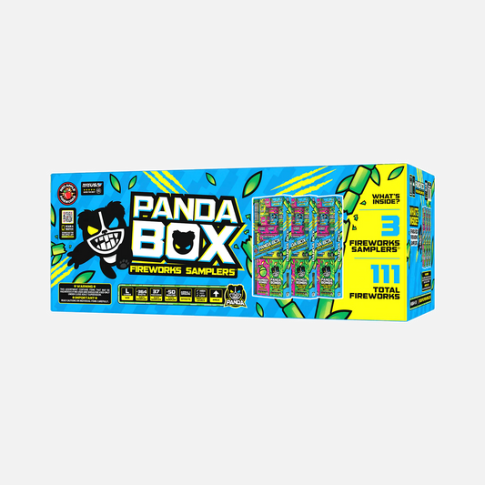 Panda Box® 364 Shot Fireworks Sampler®