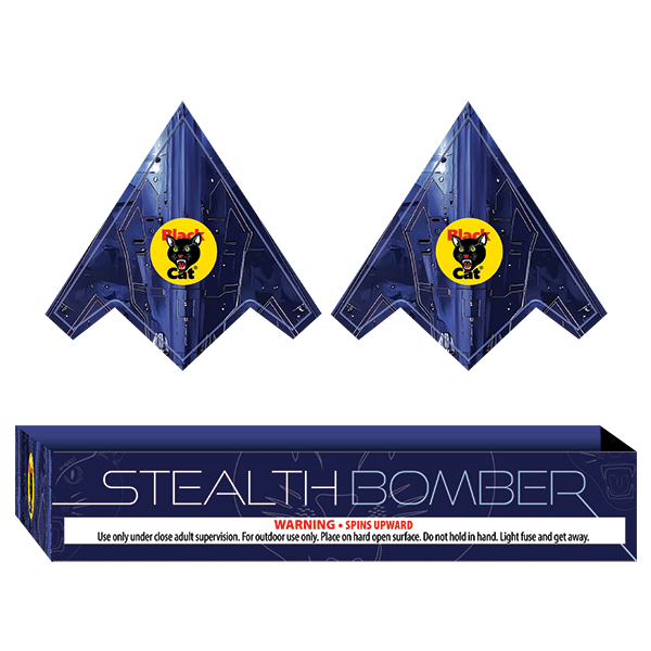 Stealth Bomber Flying Novelty (2-Pack)