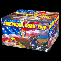 American Road Trip 49-Shot XL Aerial Cake