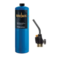 Kit de antorcha de propano para soldar Bernzomatic 14.1 oz