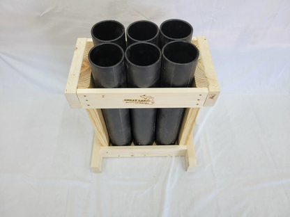 Great Lakes Mortar Racks™ 4 in. 6-Shot 1.3G Display Rack