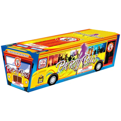 Party Bus 42-Shot XL Aerial Cake