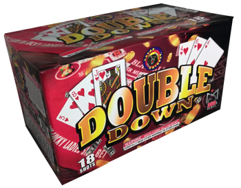 Double Down 18-Shot Standard Aerial Cake