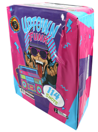 Tarta aérea XL de 114 disparos Uptown Funk