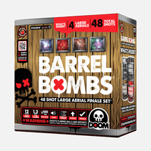 Barrel Bombs 48-Shot Standard Aerial Finale Set