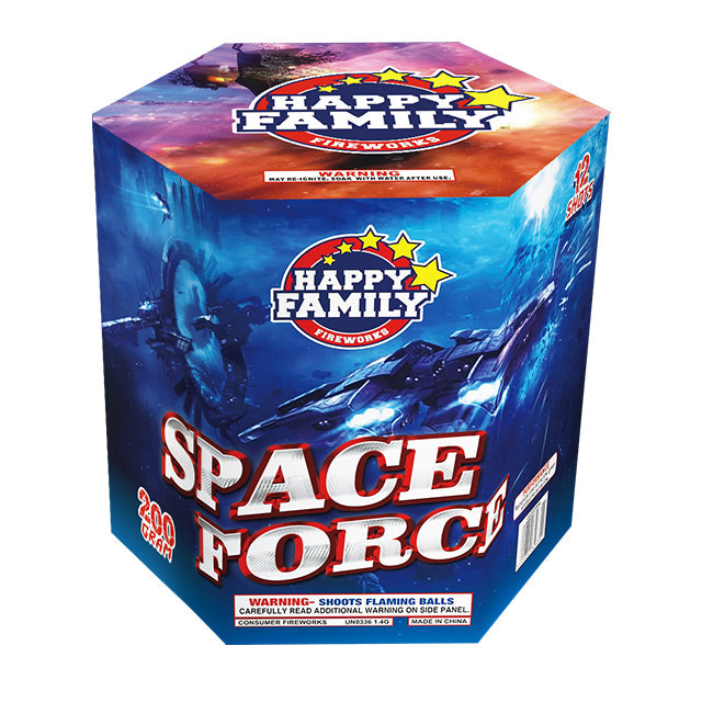 Space Force 12-Shot Standard Aerial Cake