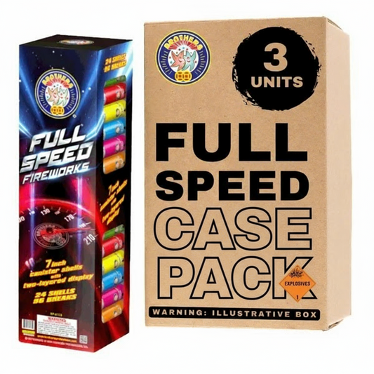 Full Speed 24-Shot 7 in. Canister Shells