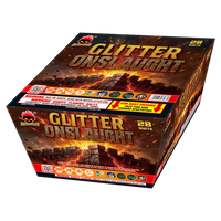 Glitter Onslaught 28-Shot XL Aerial Cake
